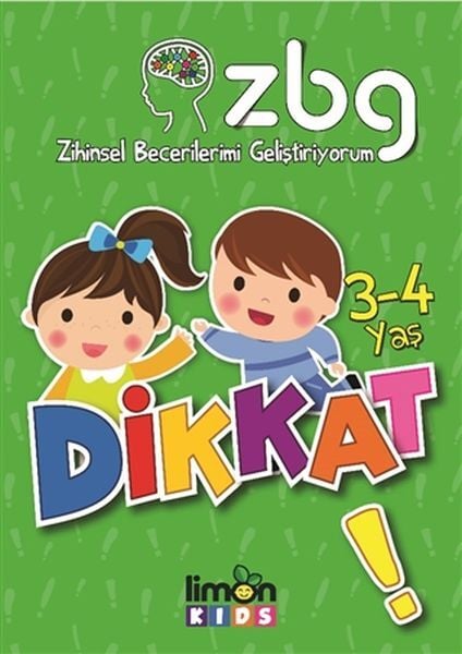 Zihinsel Becerilerimi Geliştiriyorum Dikkat (3-4 Yaş)