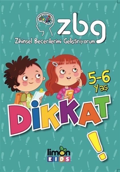 Zihinsel Becerilerimi Geliştiriyorum Dikkat (5-6 Yaş)