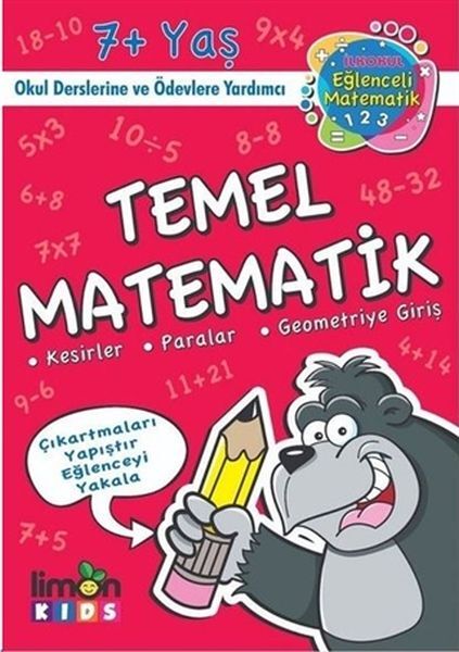 İlkokul Eğlenceli Matematik Temel Matematik (7+ Yaş)