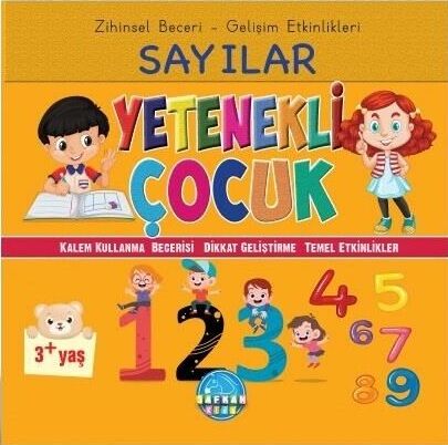 Safkan Kids Okul Öncesi Yetenekli Çocuk Sayılar (3+ Yaş)