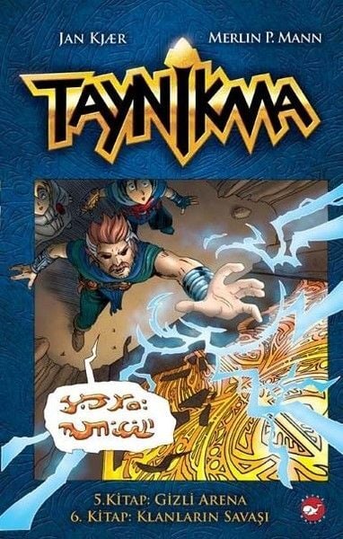 Taynikma 5. Kitap Gizli Arena ve 6. Kitap Klanların Savaşı Ciltli Merlin P. Mann