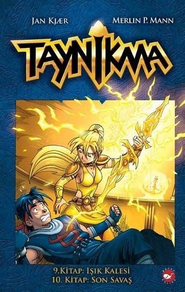 Taynikma 9. Kitap Işık Kalesi ve 10. Kitap Son Savaş Ciltli Merlin P. Mann