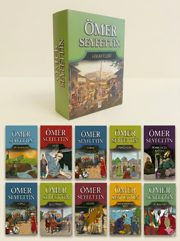 Ömer Seyfettin Hikayeleri 10 Kitap