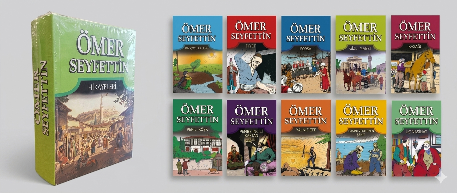 Ömer Seyfettin Hikayeleri 10 Kitap