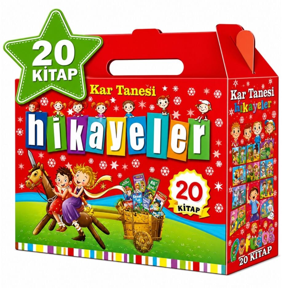 Tandem 2. ve 3. Sınıf Kar Tanesi Hikayeler Dizisi (20 Kitap)