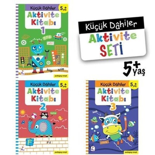 Küçük Dahiler Aktivite Seti 5 + Yaş Gülizar Ç. Çetinkaya & Ayça G. Derin
