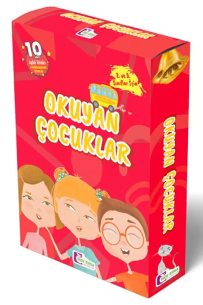 Mor Elma Okuyan Çocuklar Hikaye Seti 10 Kitap