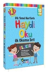 Limon Kids 1. Sınıf Dik Temel Harflerle Haydi Oku İlk Okuma Seti (ELAKİN)