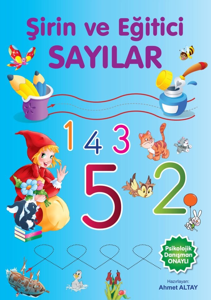 Okul Öncesi Şirin ve Eğitici Sayılar Psikolojik Danışman Onaylı