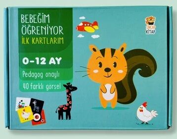 Bebeğim Öğreniyor İlk Kartlarım (0-12 Ay)
