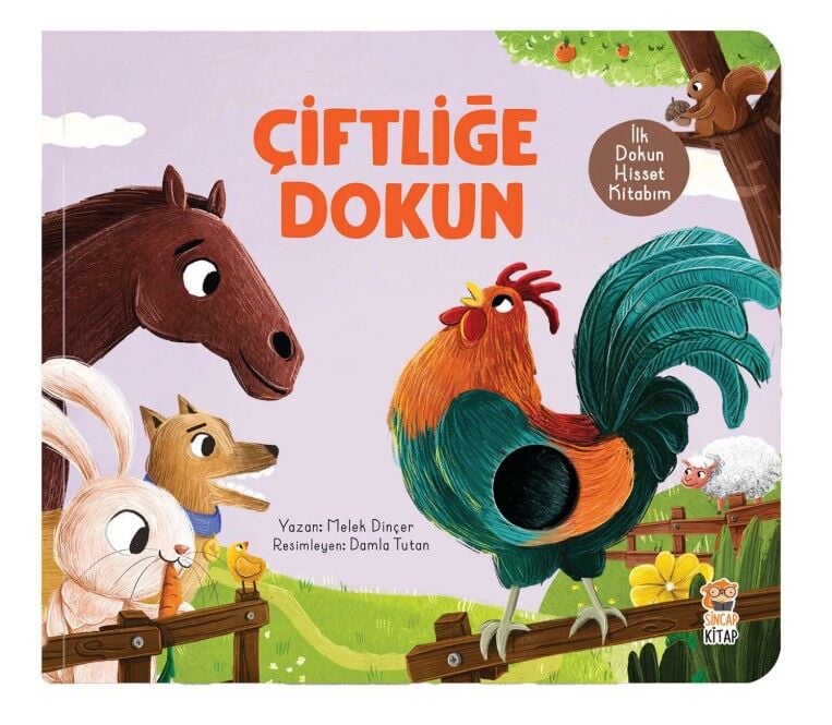 İlk Dokun Hisset Kitabım Çiftliğe Dokun