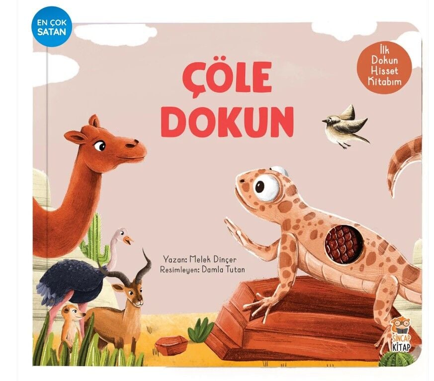 İlk Dokun Hisset Kitabım Çöle Dokun