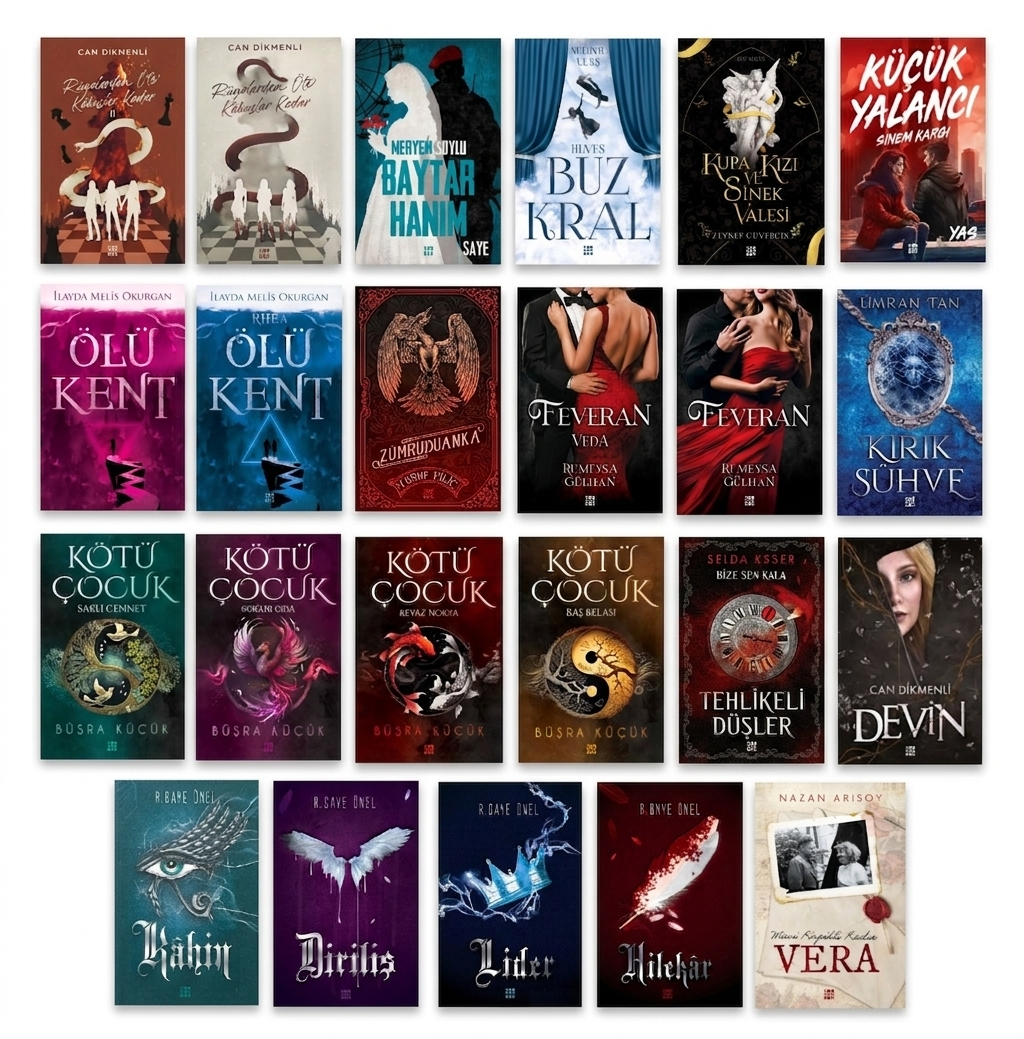 Dokuz Trend Romanlar Seti 23 Kitap