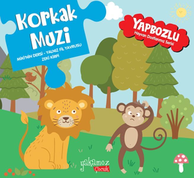 Yapbozlu Kitap Korkak Muzi