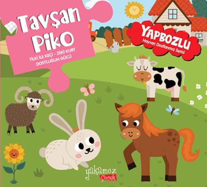 Yapbozlu Kitap Tavşan Piko