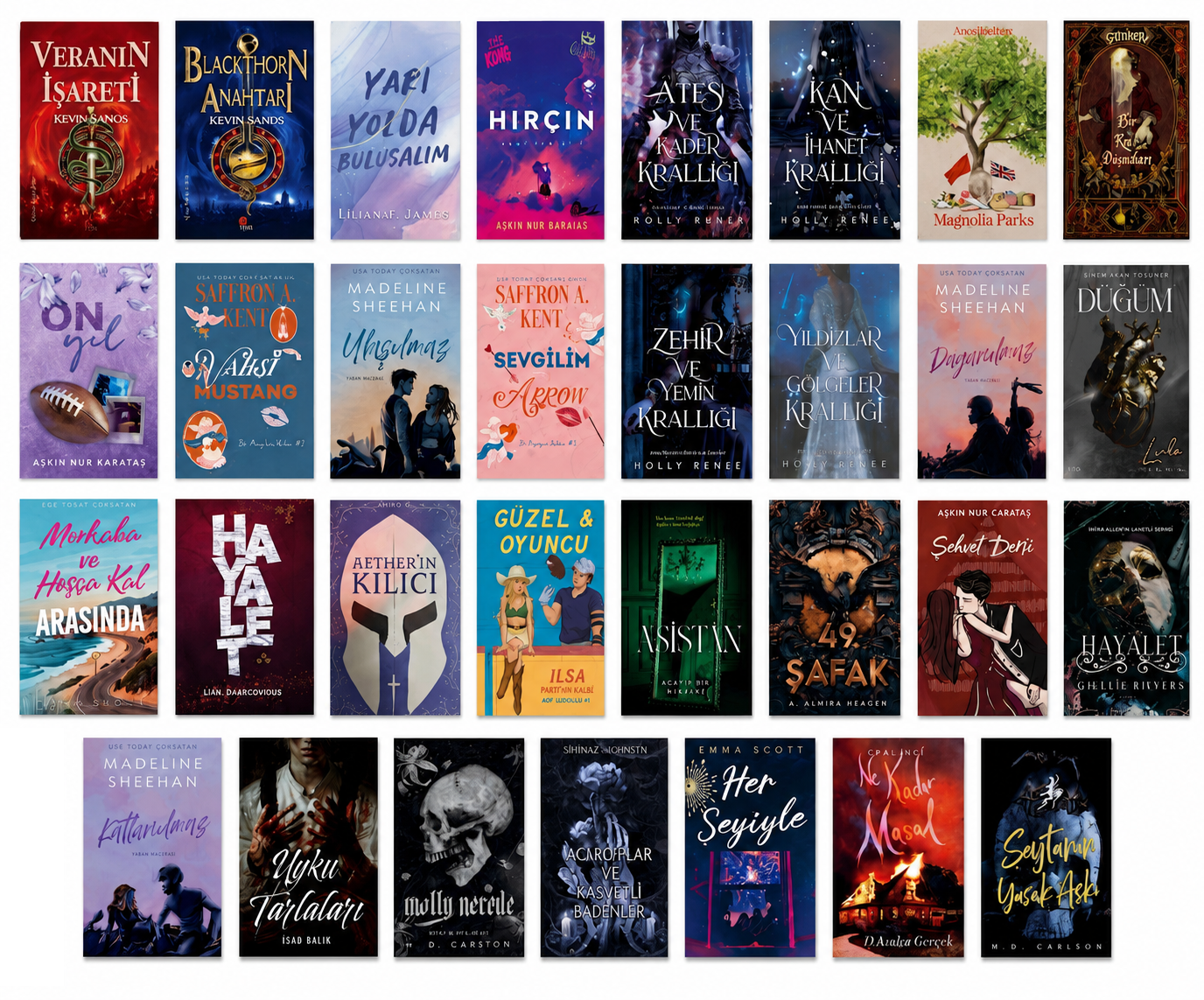 Lapis Trend Romanlar Seti 31 Kitap