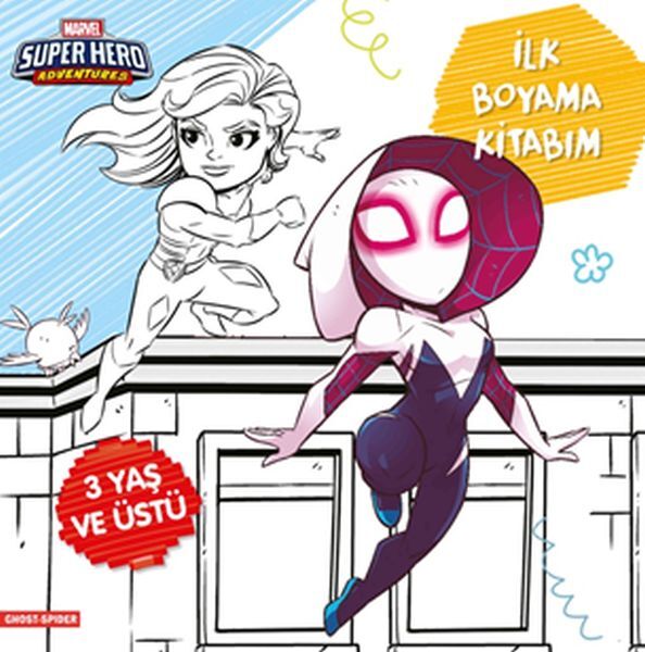 İlk Boyama Kitabım Ghost-Spider Marvel Super Hero Adventures