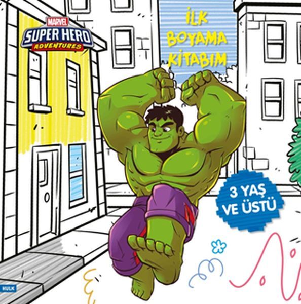 İlk Boyama Kitabım Hulk Marvel Super Hero Adventures