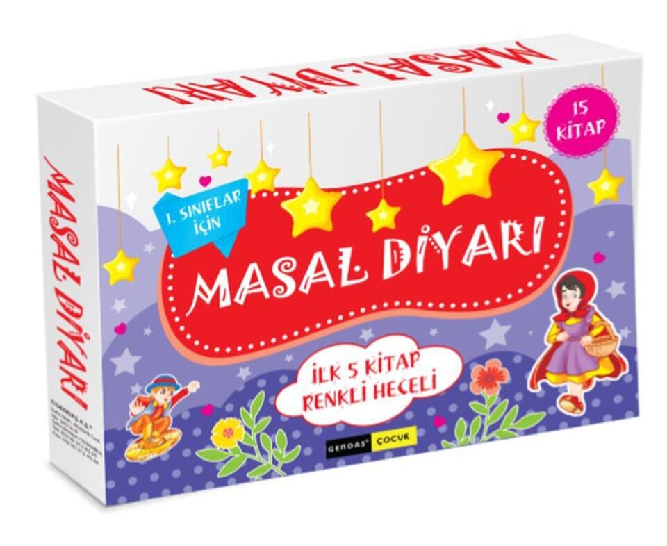 1. Sınıf Masal Diyarı Hikaye Seti 15 Kitap