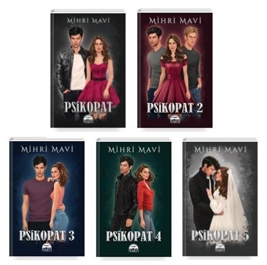 Mihri Mavi Psikopat Seti 5 Kitap
