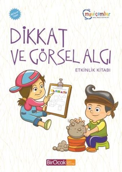 Dikkat Ve Görsel Algı Etkinlik Kitabı Mavi Çember 48 Ay ve Üzeri Fatma İşler