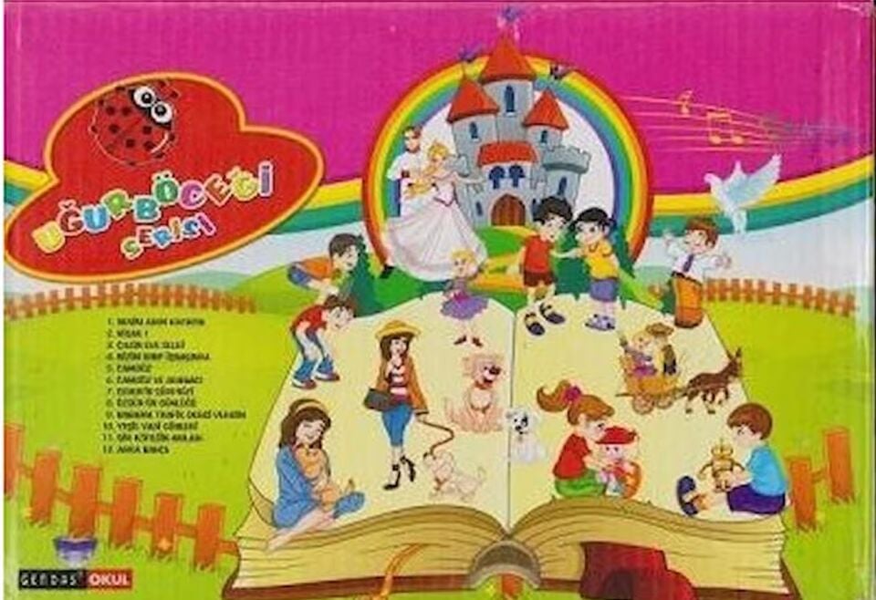 Gendaş Uğur Böceği Serisi Hikaye Seti 12 Kitap