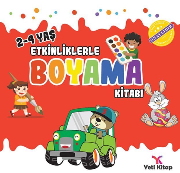 Etkinliklerle Boyama Kitabı 1 2 4 Yaş Feyyaz Ulaş