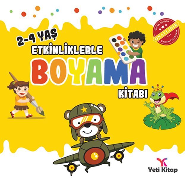 Etkinliklerle Boyama Kitabı 2 2 4 Yaş Feyyaz Ulaş