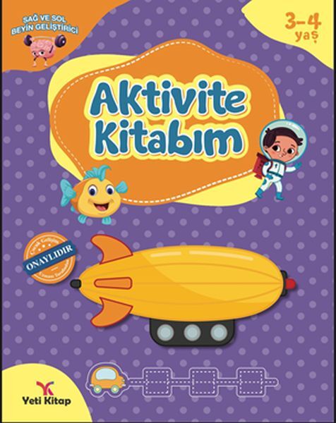 3 4 Yaş Aktivite Kitabı Feyyaz Ulaş