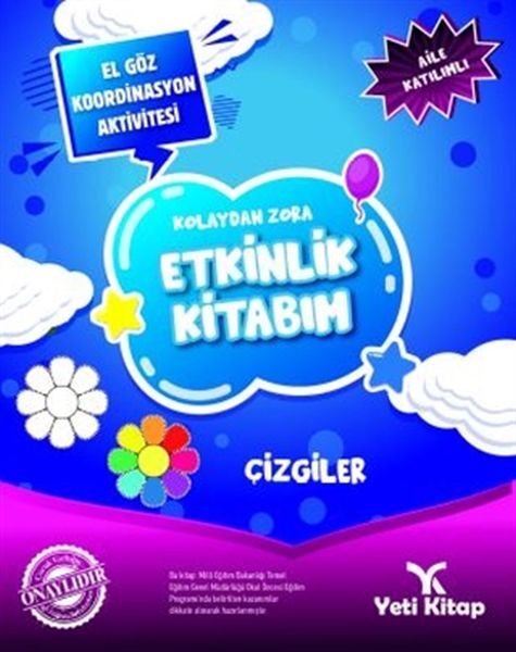 Kolaydan Zora Etkinlik Kitabım Çizgiler Feyyaz Ulaş