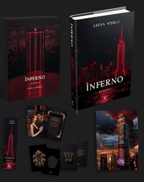 İnferno 1 Ciltli Asena Nişikli (Kutulu)