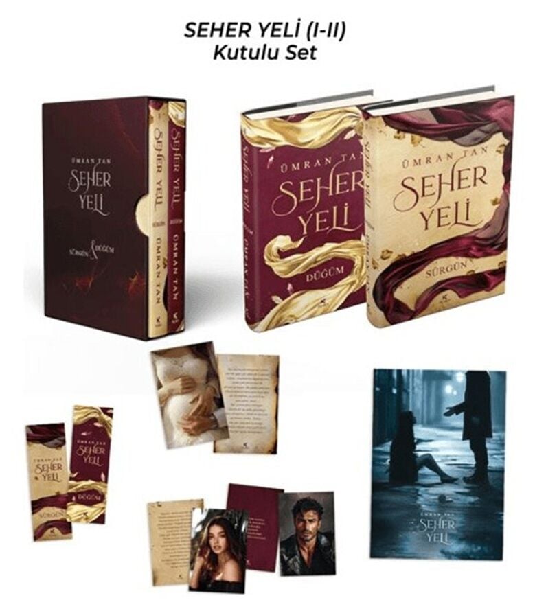 Ümran Tan Seher Yeli Seti 2 Kitap Ciltli (Kutulu)