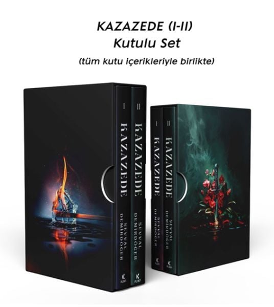Şevval Demirdöğer Kazazede Seti 2 Kitap Ciltli (Kutulu)