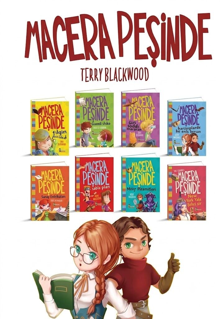 Sihirli Kalem Macera Peşinde Seti Ciltli (8 Kitap)