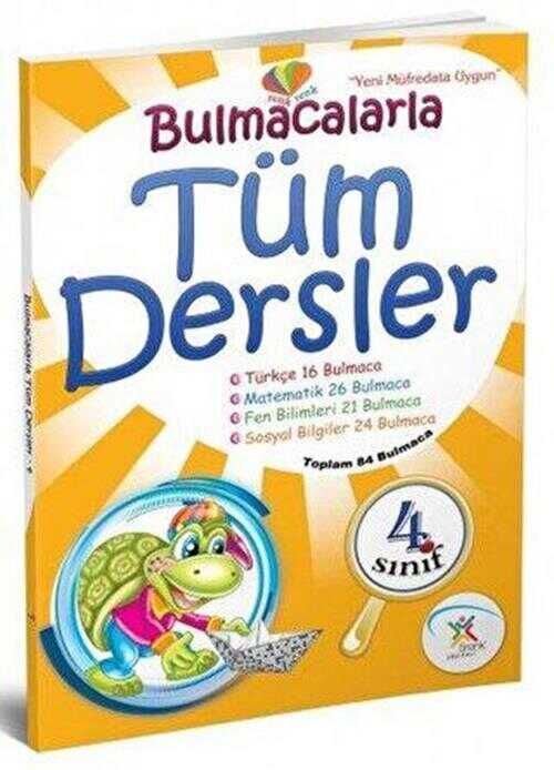 5 Renk 4. Sınıf Bulmacalarla Tüm Dersler
