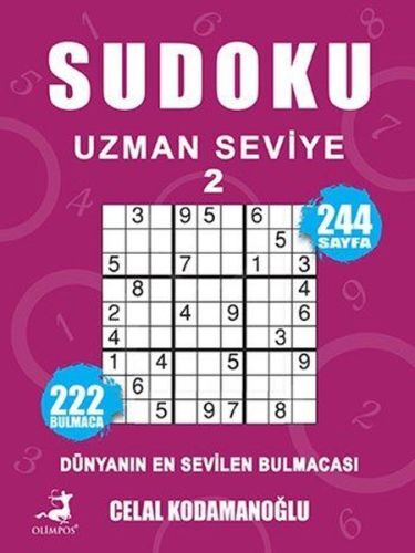Sudoku Uzman Seviye 2 Celal Kodamanoğlu