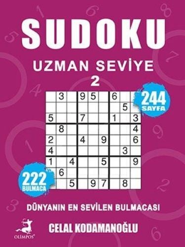 Sudoku Uzman Seviye 2 Celal Kodamanoğlu
