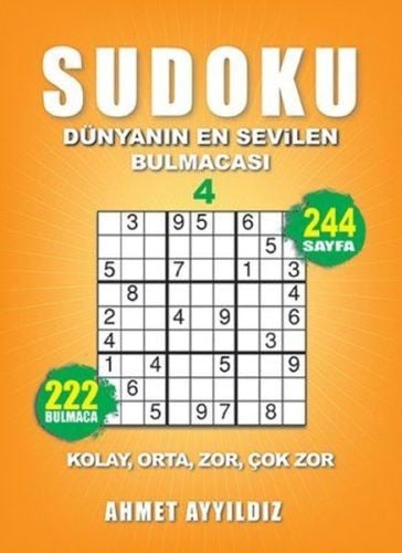 Sudoku Dünyanın En Sevilen Bulmacası 4 Ahmet Ayyıldız