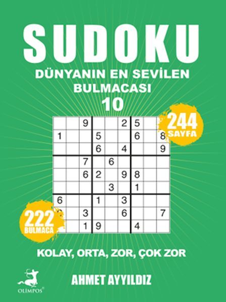 Sudoku Dünyanın En Sevilen Bulmacası 10 Ahmet Ayyıldız