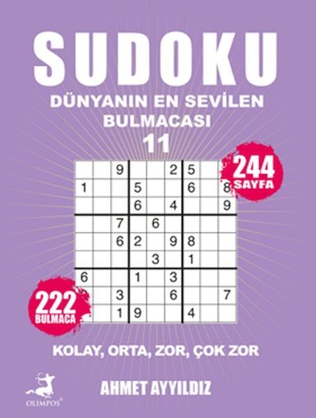 Sudoku Dünyanın En Sevilen Bulmacası 11 Ahmet Ayyıldız