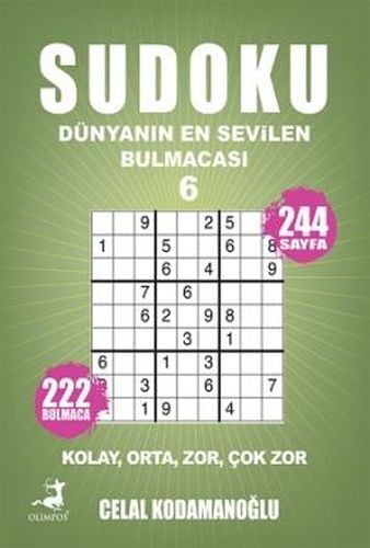 Sudoku Dünyanın En Sevilen Bulmacası 6 Celal Kodamanoğlu