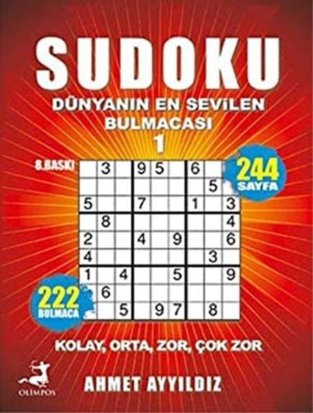 Sudoku Dünyanın En Sevilen Bulmacası 1 Ahmet Ayyıldız