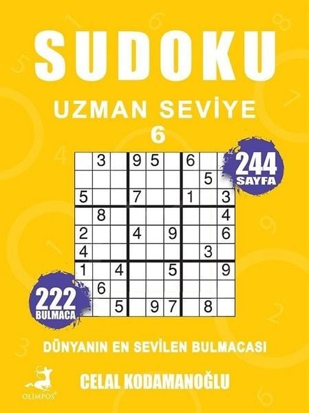 Sudoku Uzman Seviye 6 Celal Kodamanoğlu