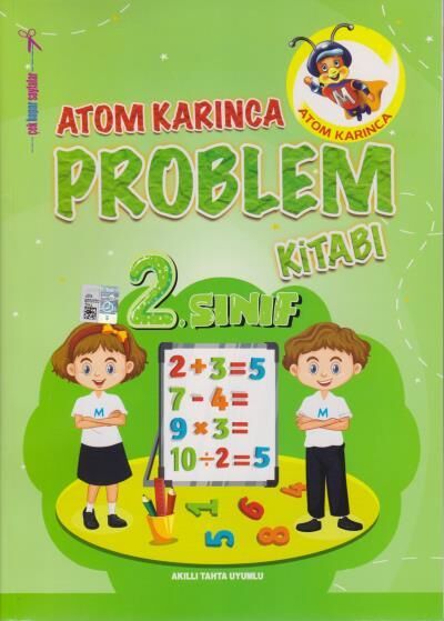 Atom Karınca 2. Sınıf Problemler Kitabı
