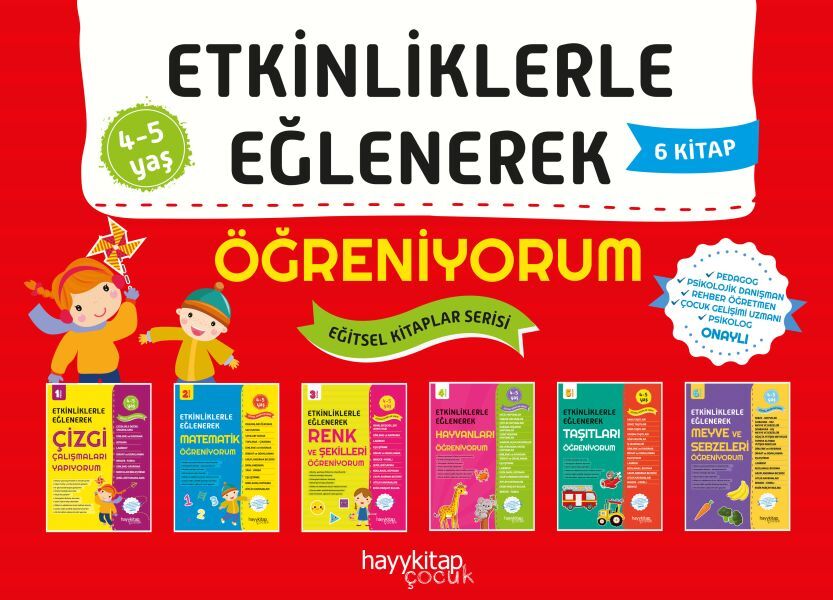 Etkinliklerle Eğlenerek Öğreniyorum 6 Kitap Canan Öztürk