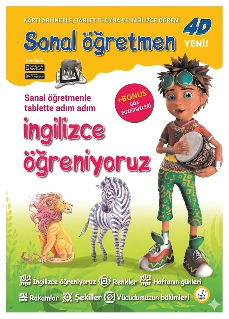 Sanal Öğretmen İngilizce Öğreniyoruz