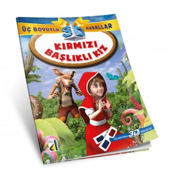 Üç Boyutlu Masallar Kırmızı Başlıklı Kız + 3D Gözlük