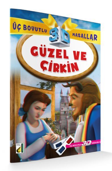 Üç Boyutlu Masallar Güzel ve Çirkin + 3D Gözlük