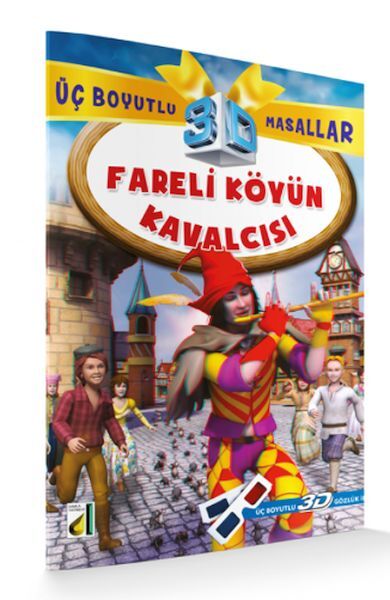 Üç Boyutlu Fareli Köyün Kavalcısı + 3D Gözlük