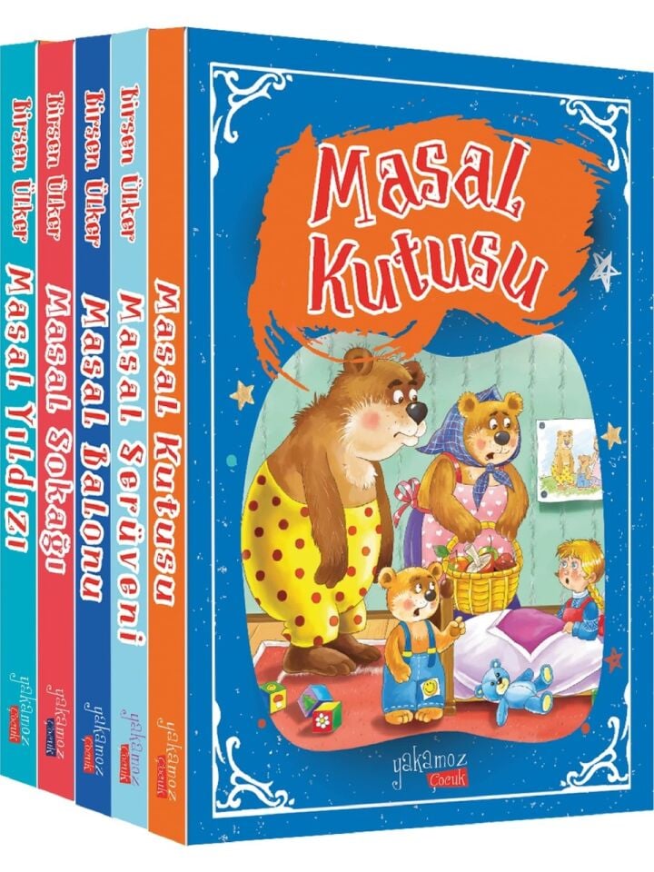 Masallarla Değerler Serisi 5 Kitap Birsen Ülker